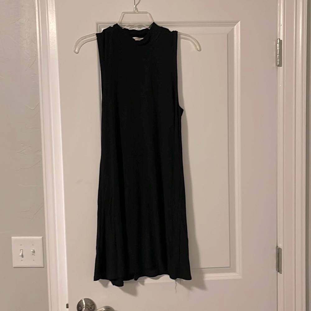 Turtleneck above the knee dress